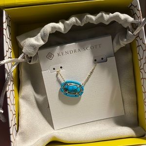 Turquoise Kendra Scott necklace